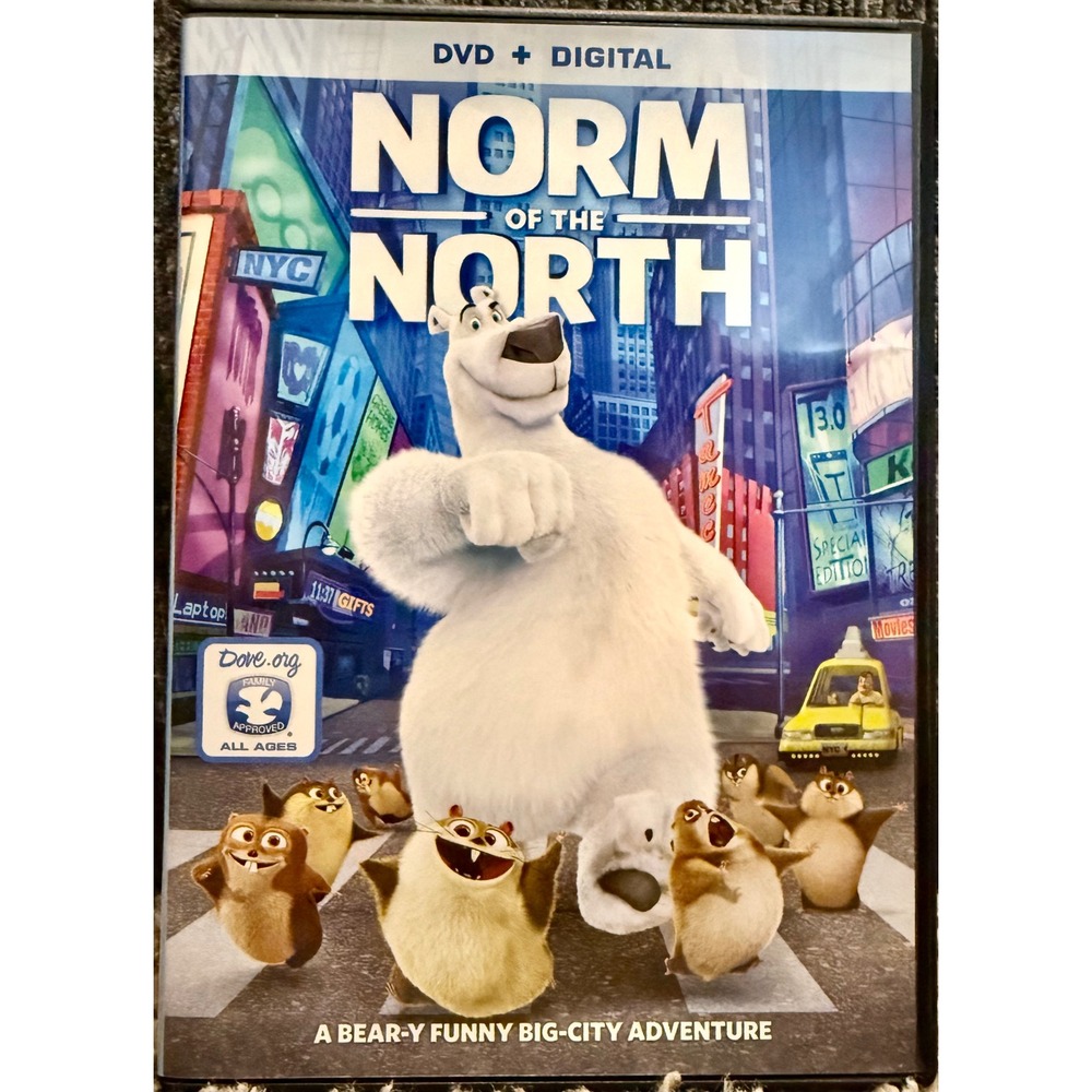 Lionsgate Norm of the North DVD Kids Excellent Animated Comedy Film
